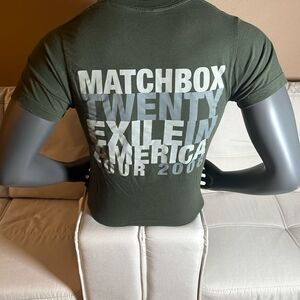 Matchbox Twenty Anvil Men’s “Exile in America” 2008 Band T-Shirt Size Small